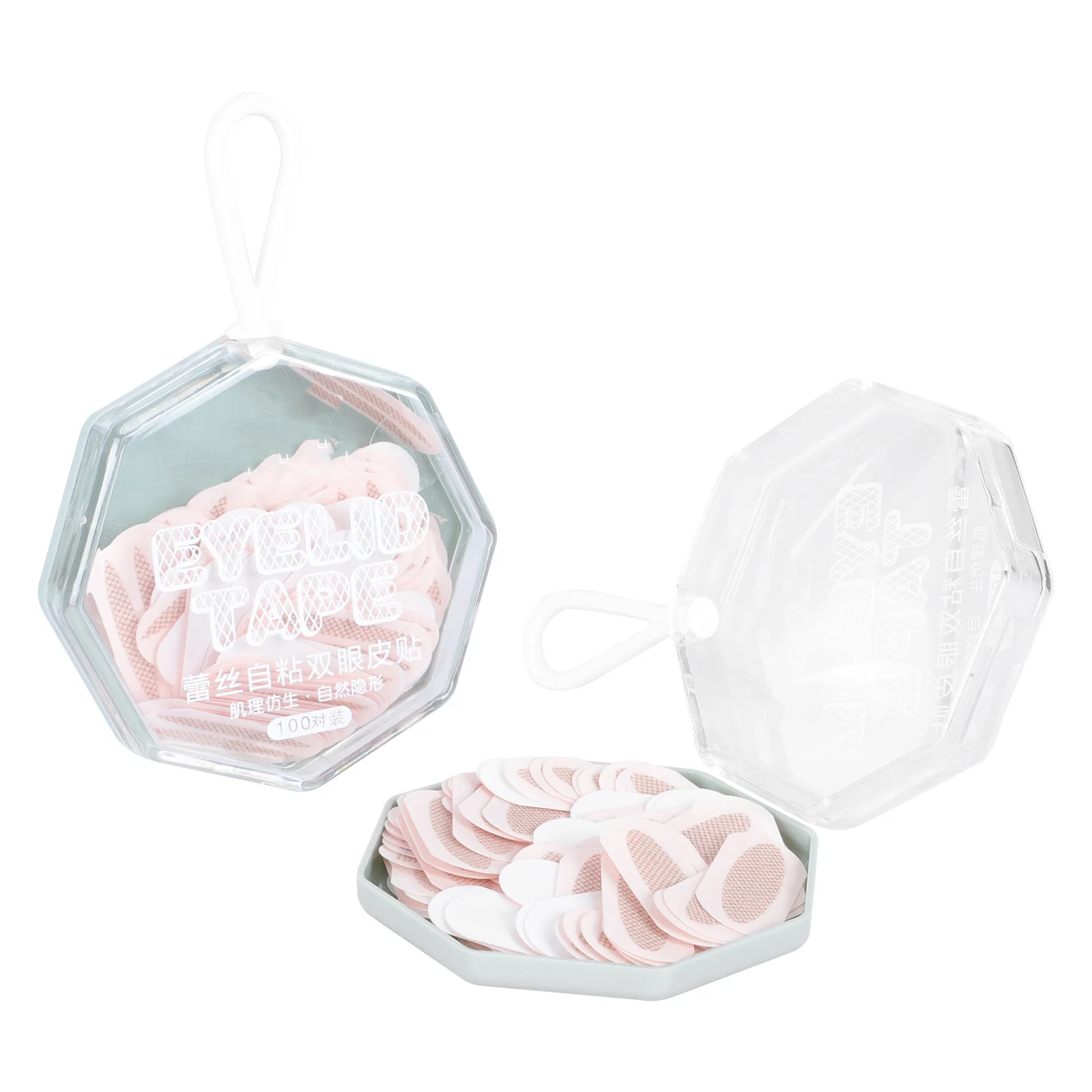 200 Paar doppelte Augenlid-Klebebänder, natürlich, unsichtbar, atmungsaktiv, Augenlid-Aufkleber, langlebig, fest, Augen-Make-up-Werkzeug, Formung