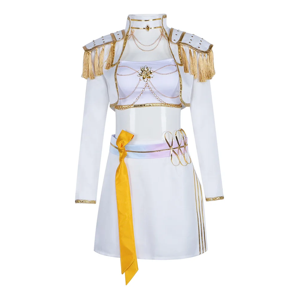 

Anime Golden Rumi Zoey Mira Cosplay KPop Demon Hunters Disguise Cosplay Costume Women Kids Girls Halloween Role Play Costume