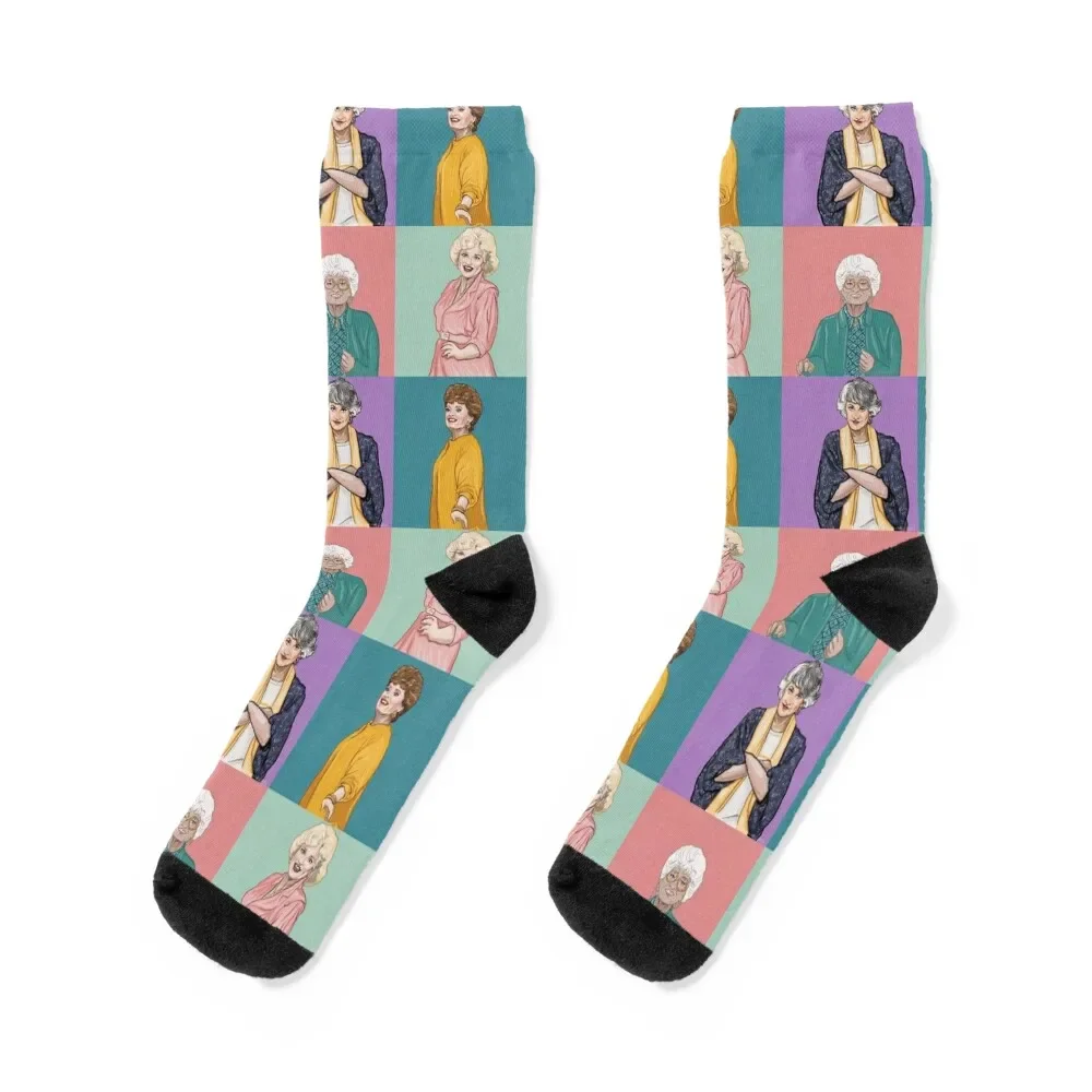 

The Original Golden Girls Socks colored Men's fashionable Socks For Man Women's