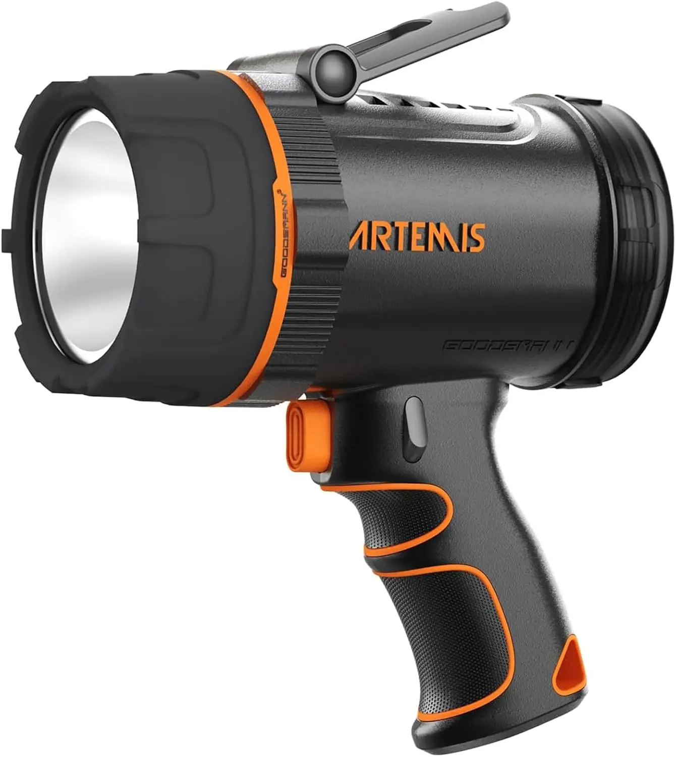 

Перезаряжаемый светодиодный прожектор, 2000 люмен, водонепроницаемый ручной фонарик с аварийным свистком