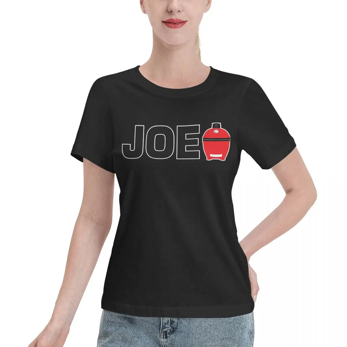 Must Have JOE On - Kamado - Charcoal BBQ Grilling Smoking Women's T-shirt Work Wear Plus Size Women Tee