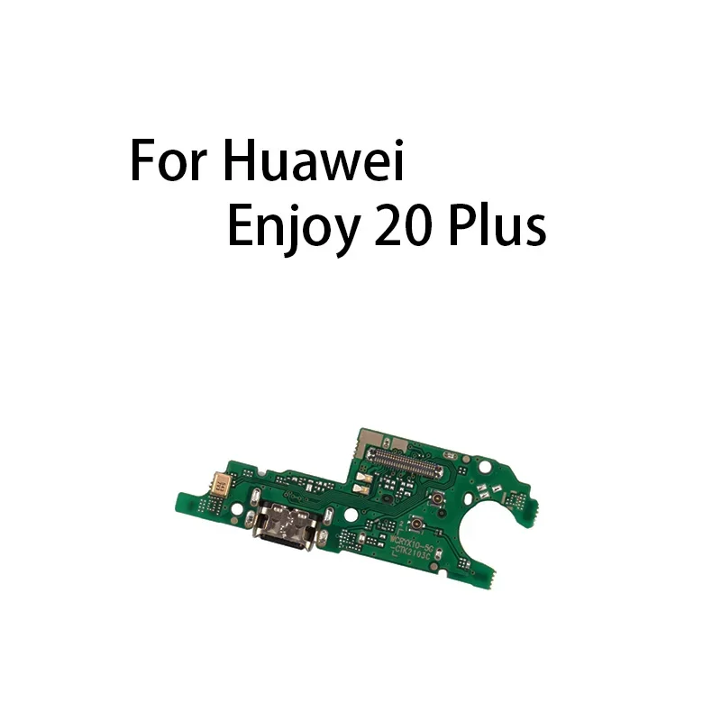 Pop USB Charging Port Board Flex Cable Connector For Huawei Enjoy 20 Plus