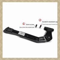 ABST Bicycle Kickstand Bike Parking Rack Support Adjustable Bike Support Side Kick Stand For Snow/Folding Bicycle Replacement Pa