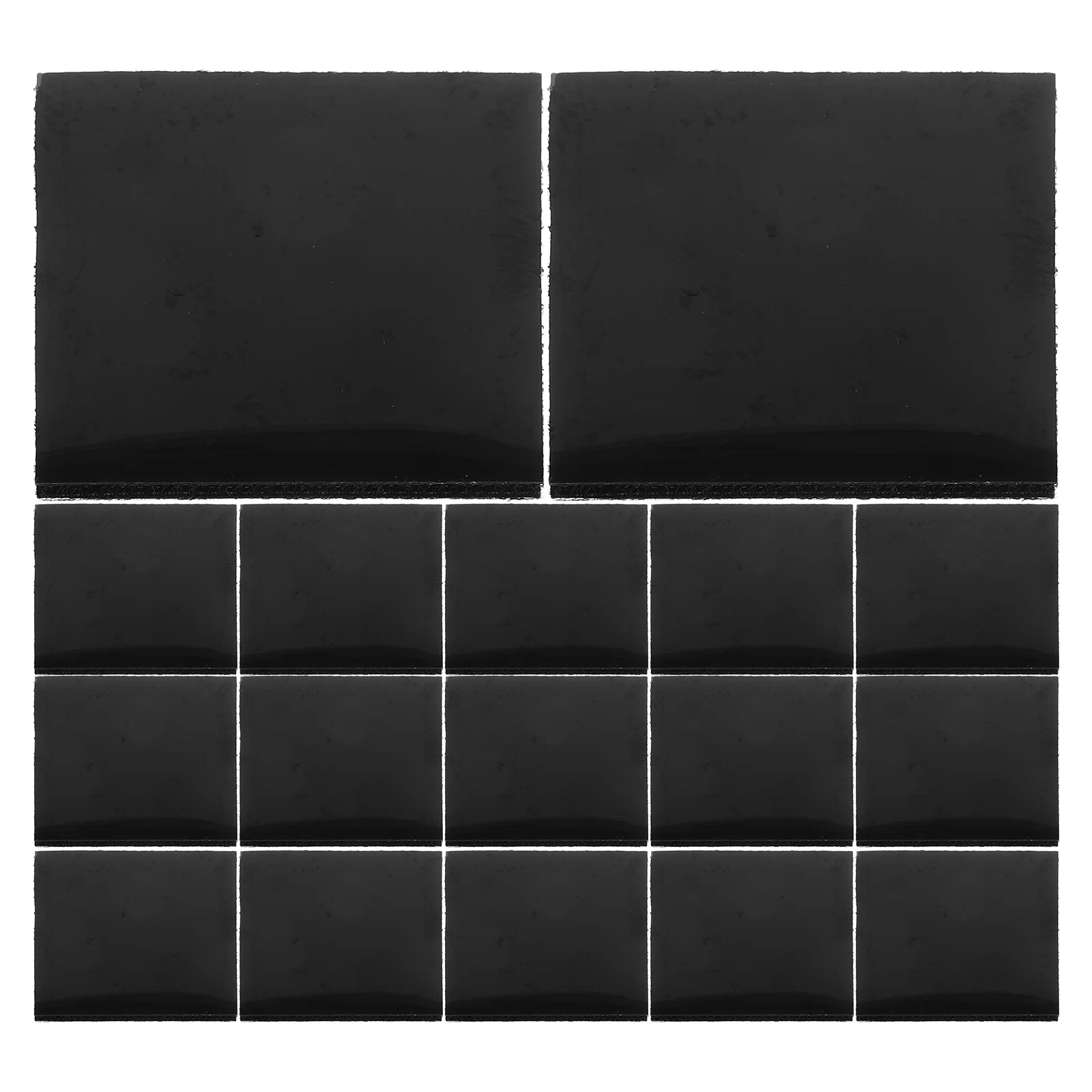 

20Pcs Automotive Double Sided Hook and Loop Carpet Tape Adhesive Fixing Strips Floor Mat Non Slip Fastener Fastener