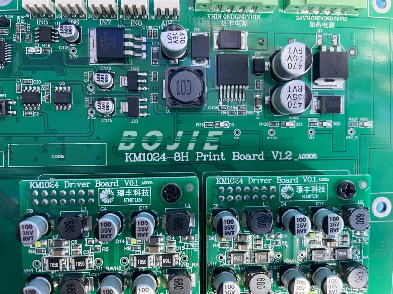 New Knfun Xenon km512i KM1024 8H Print Board v1.2 konika 512i Head Board for Xenon Inkjet Printer