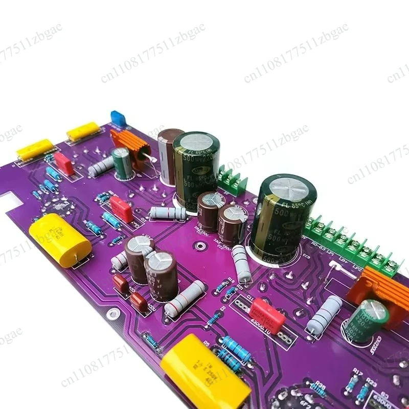 6U8 6F2 Push EL34 KT88 Vacuum Tube Amplifier PCB Board, 30Wx2 HiFi Audio Amp Circuit Board