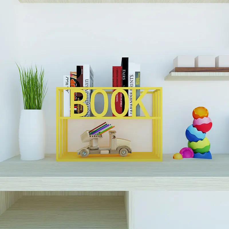 

Iron Kids' Book Tree - Creative Tiered Organizer for Small Space