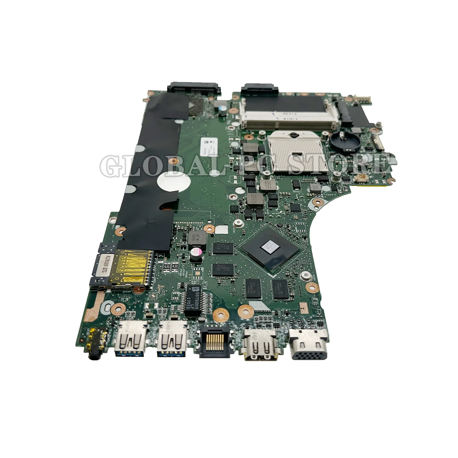 Placa-mãe portátil KEFU X550/X570 Para ASUS X550D X750D X550DP X750DP A550D F550D K550D LVDS/EDP