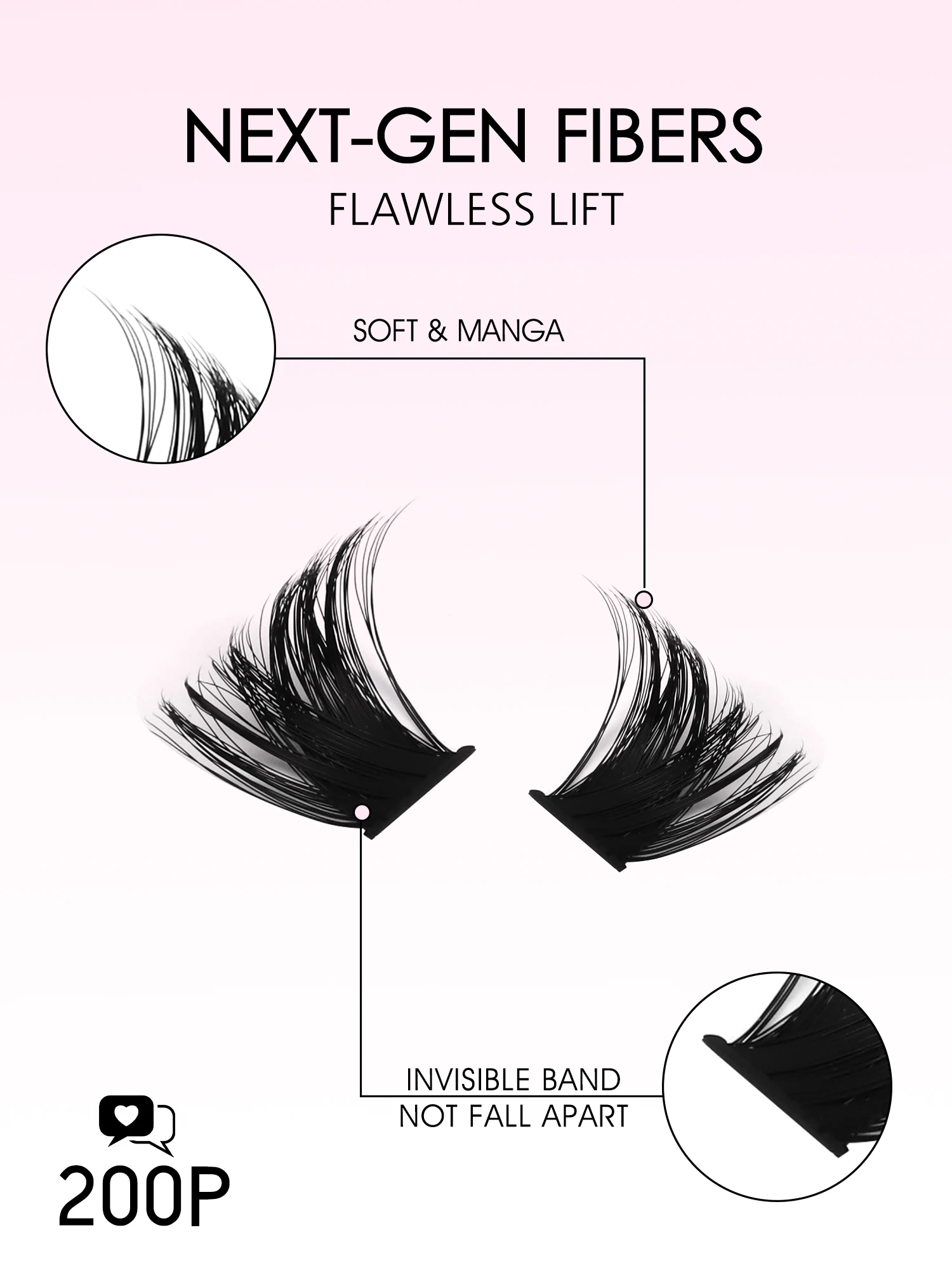 MOONKALI Zestaw do samodzielnego przedłużania rzęs, rzęsy pojedyncze, rzęsy objętościowe, zestaw mieszany, pełny zestaw rzęs z klejem i utrwalaczem, do makijażu w domu