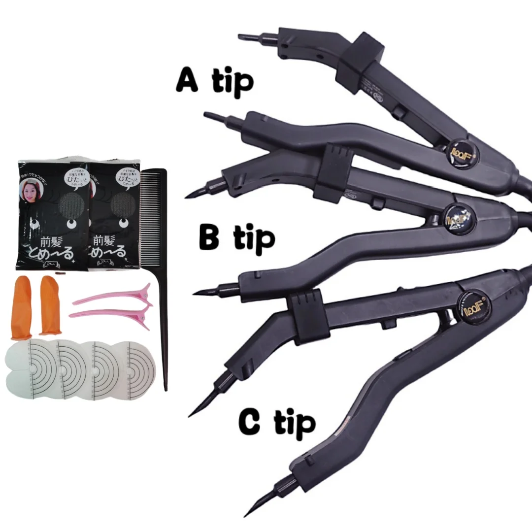 

Термоплойка JR-609 с регулируемой температурой для наращивания волос, кератинового фьюжн-наращивания, инструмент для расплавления кератина, коннектор для волос (1 шт.)