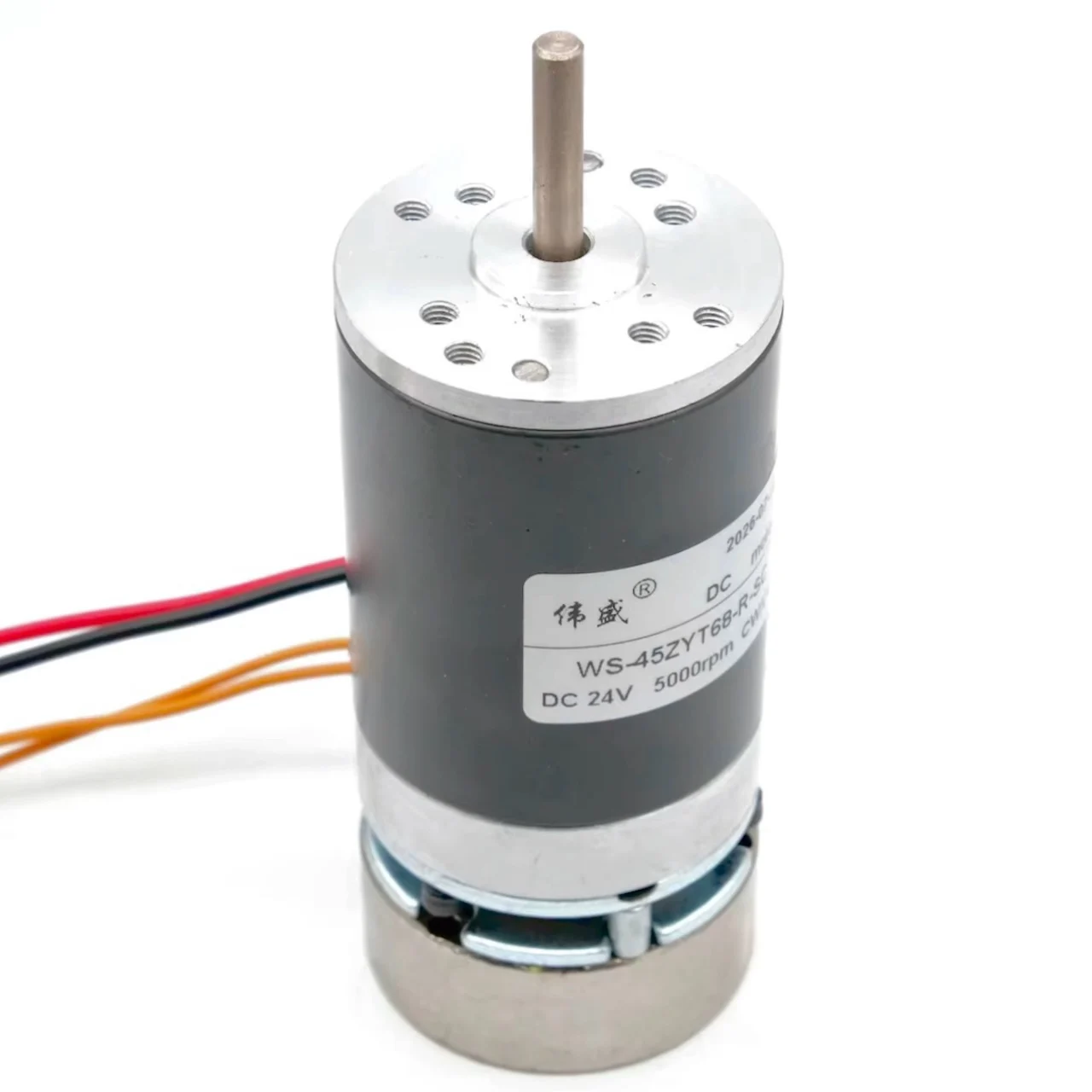 45MM Emergency Stop Brake Motor 24V Power-Off DC Motor 12V Small Motor For Stopping Mechanisms 45ZYT 3500-8000RPM