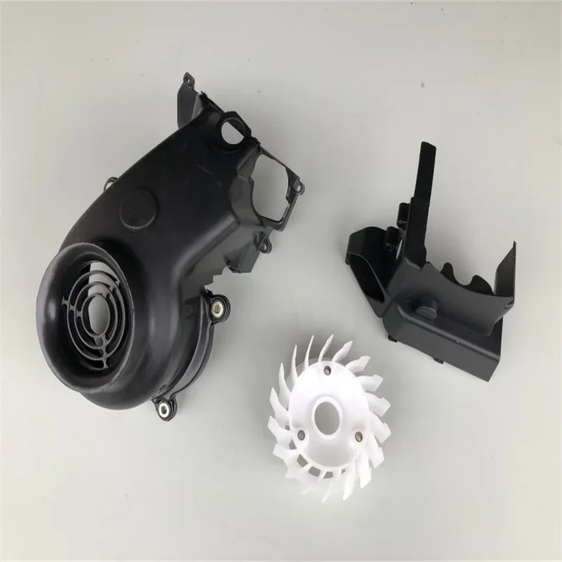 Motorcycle Scooter Side Cover Engine Cooling Radiator Fan For YAMAHA JOG100 JOG 100 RS100 RSZ 100 149QMG Engine spare parts