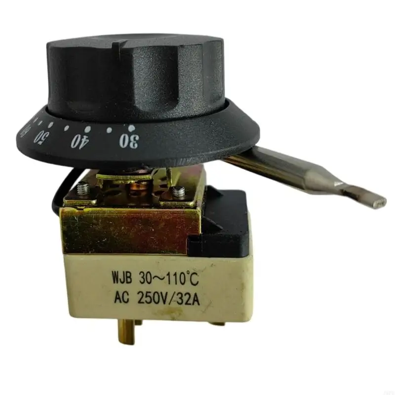 J6PE Heating Appliance Thermostat Control Knob Replacement Part Plastic Texture