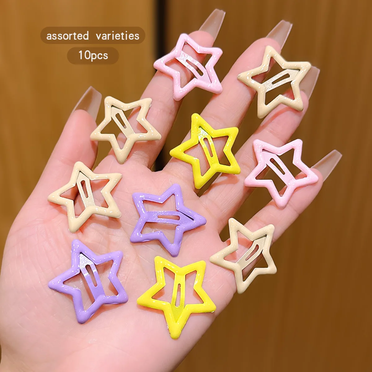 10 colors random hair clips Korean version BB clip suitable for daily use hair accessories