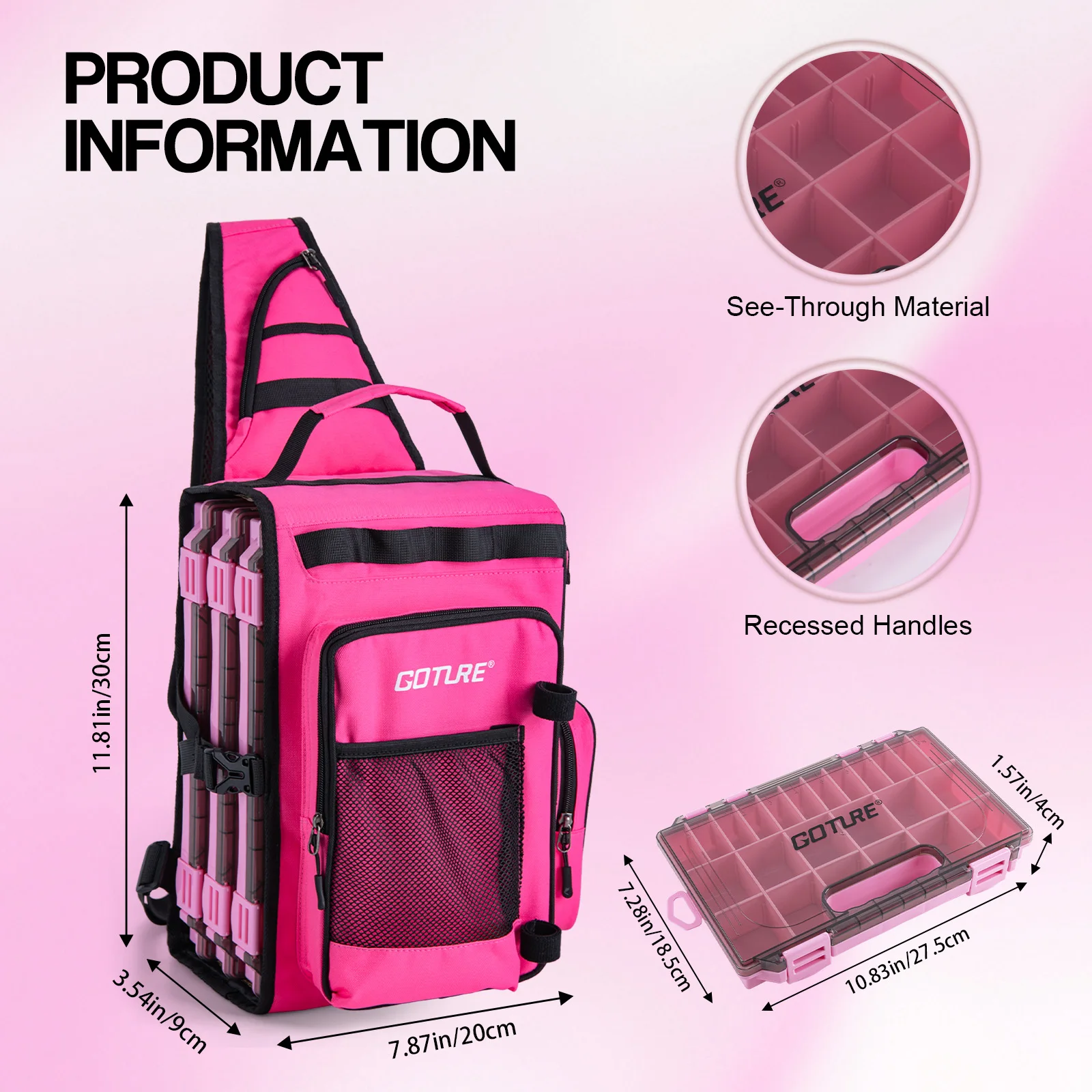 Goture Fishing Kits for Adult, - Reel Bag ulasan dan harga