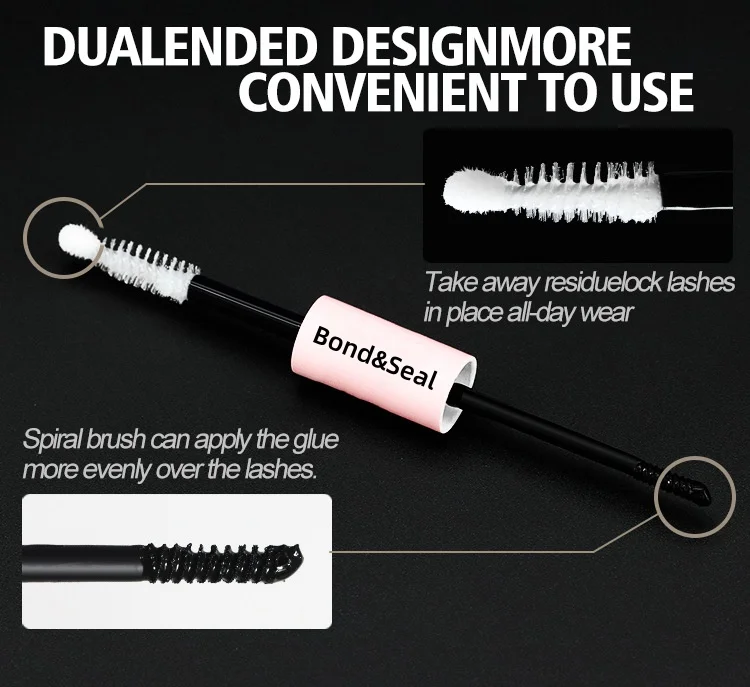 Incollaggio e sigillatura delle ciglia per grappoli di ciglia Forte colla fissa per ciglia Durata 48H Colla per incollaggio ciglia Estensione delle ciglia