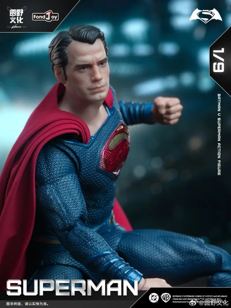FondJoy 1/9 DC Figure Series Superman 2.0 & Superman 2025 Movie Damaged Ver Action Figures DC Comics Anime Model view 4