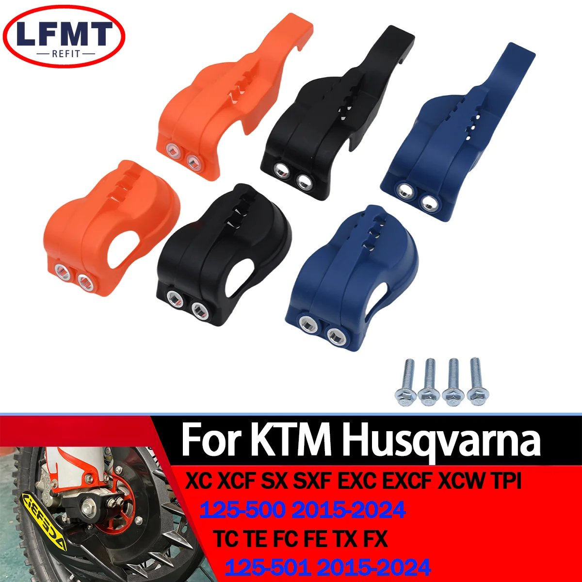 

Motorcycle Fork Shoes Cover Guard For KTM 125 250 300 350 400 450 500 EXC EXCF SX SXF XC XCF XCW SIX DAYS TPI 2016-2024 2023