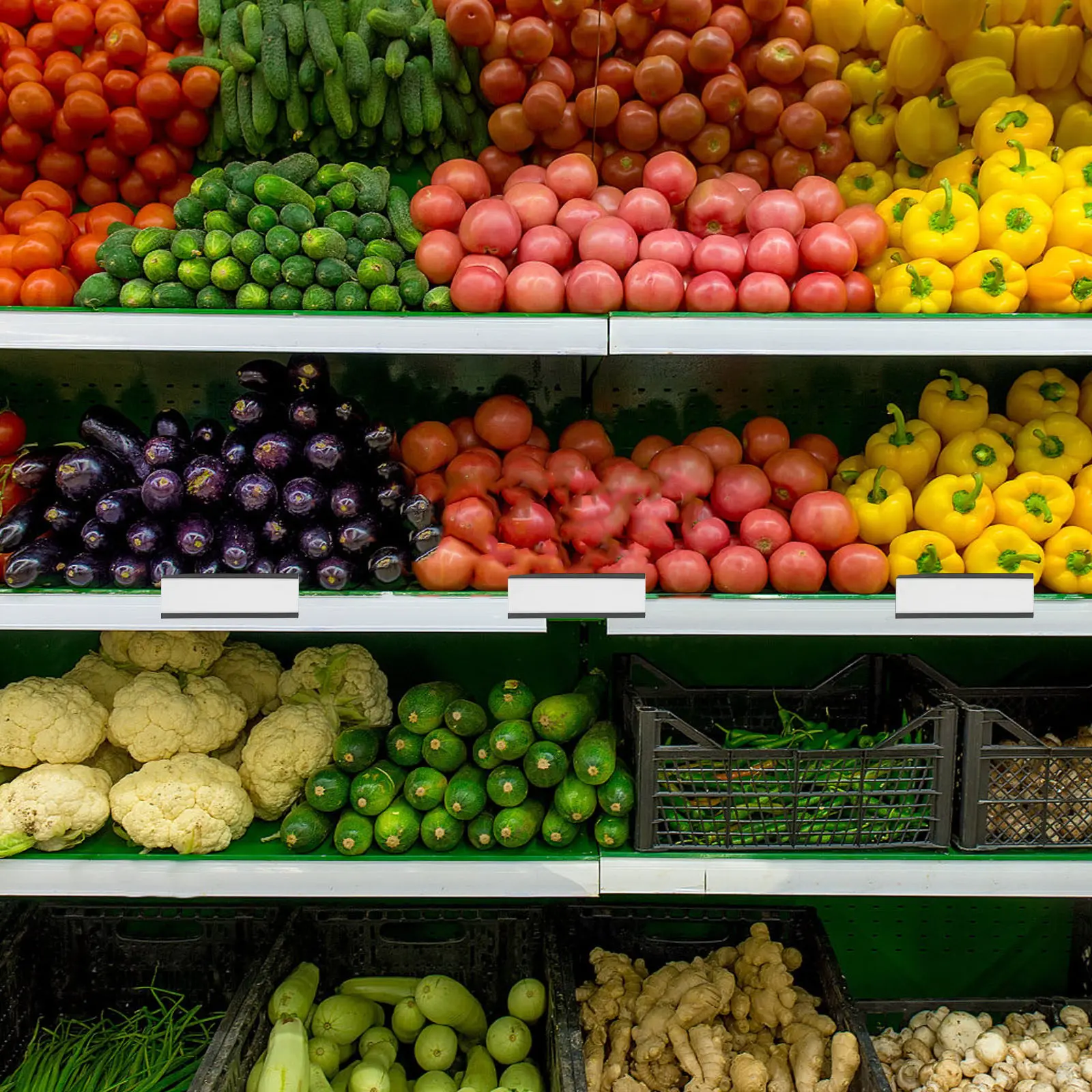 

30 шт. магнитных держателей для этикеток с сильной магнитной основой для офисных файлов, шкафов, ящиков, полок, контейнеров для хранения, органайзеров, стеллажей