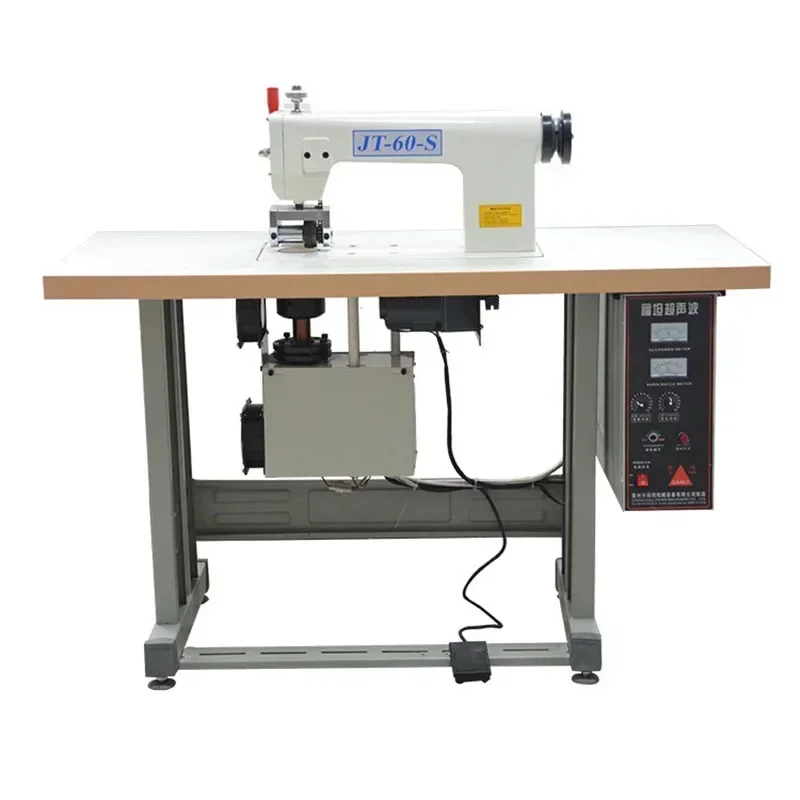 

New Electric Edge Holder JT-60-S Ultrasonic Sewing Machine Electric Single Head Handkerchief Curtain Woven Bag Sewing Machine CH