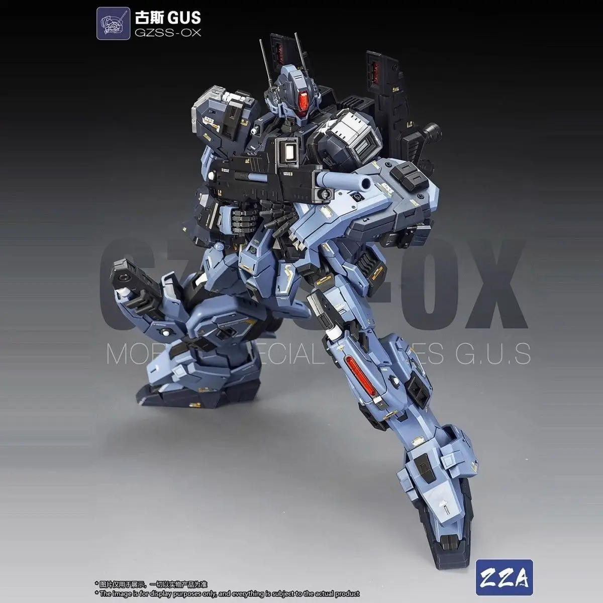 Novo modelo zzza 1/100 mg GZSS-OX gus kits de modelo de montagem kits de esqueleto de plástico anime figura de ação robô modelo presentes brinquedo em estoque