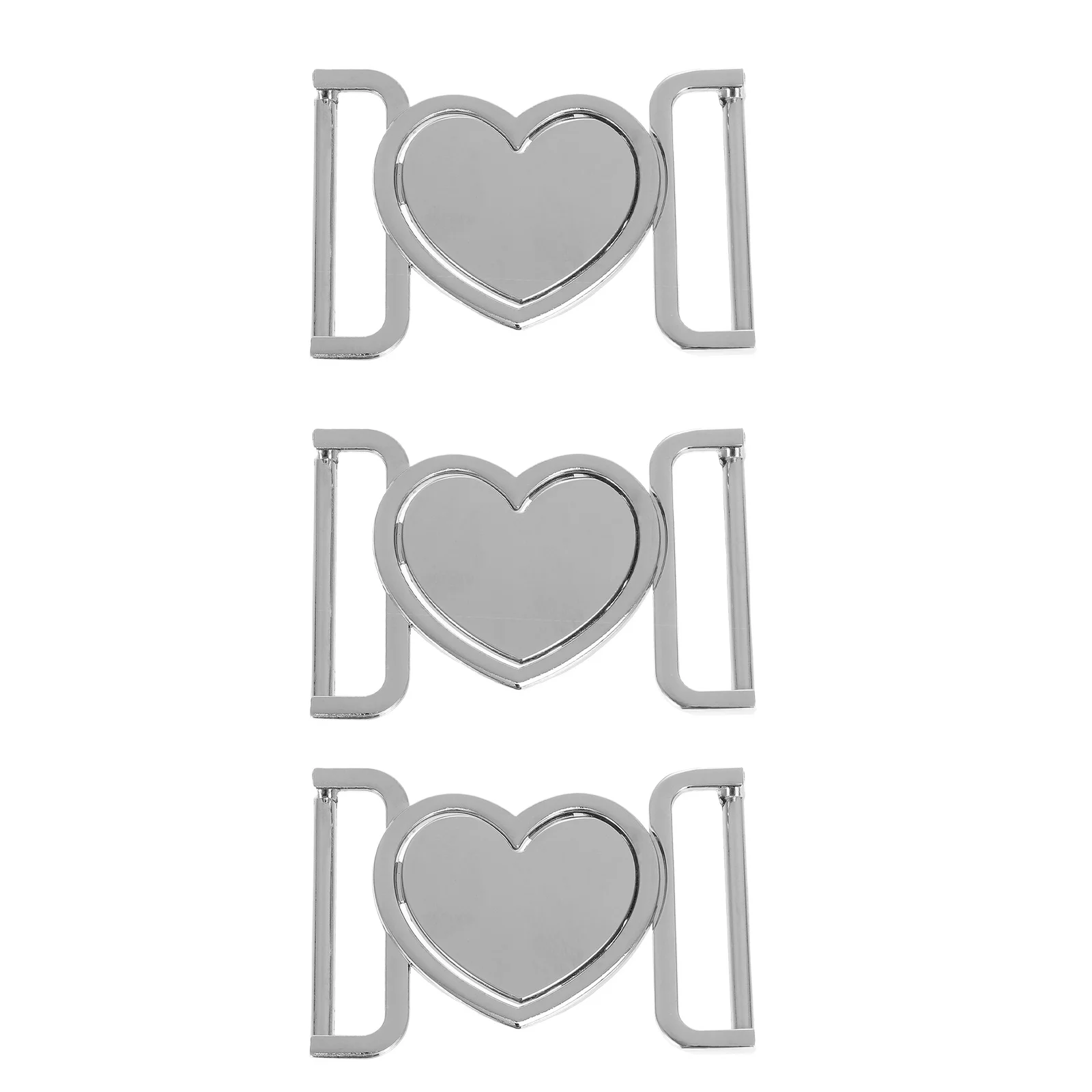 3 قطعة حزام من سبائك الزنك أبازيم متعددة الوظائف خفيفة الوزن ومتينة لحزام الخصر للمعاطف سترات واقية للأسفل والسترات DIY