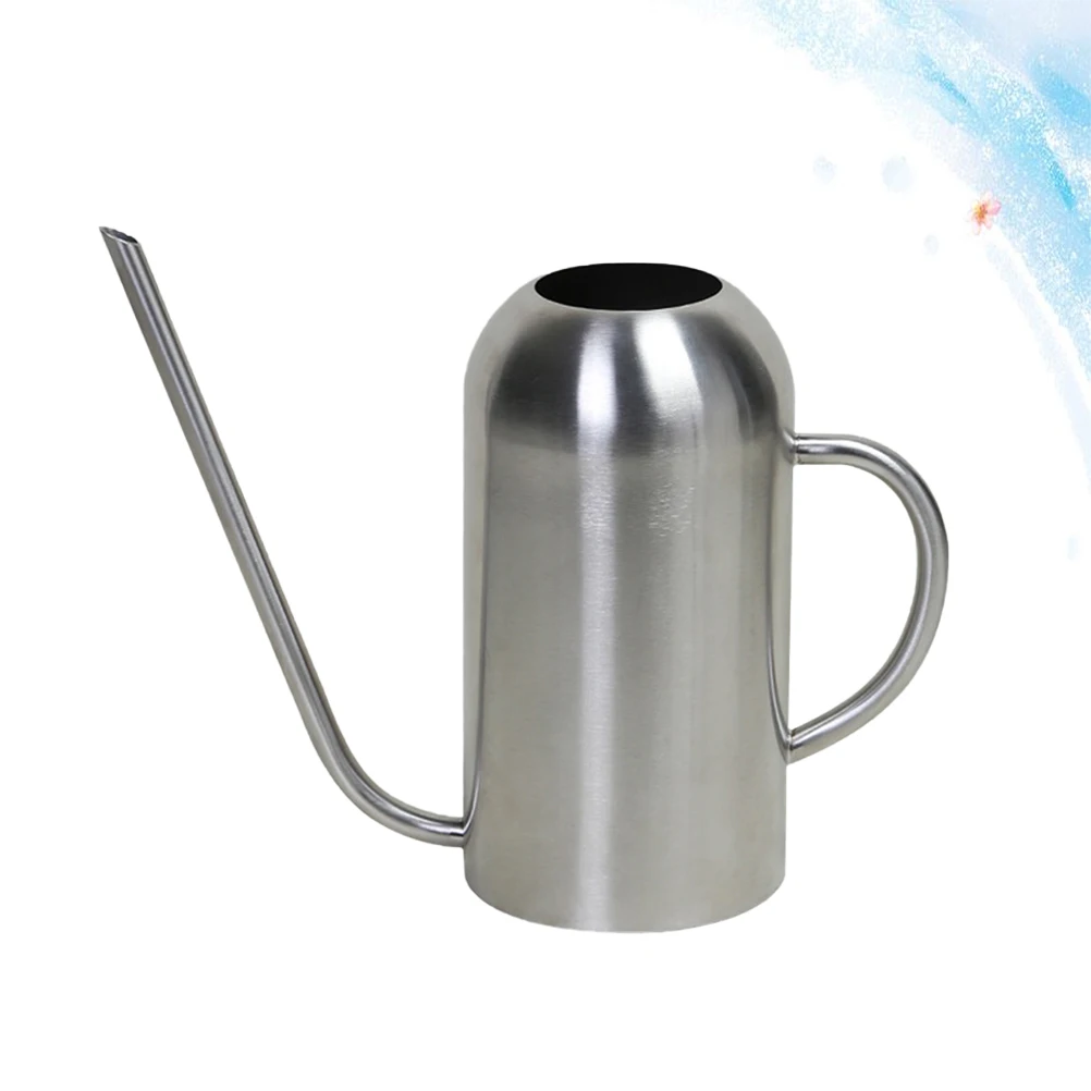 

1.5L Long Mouth Pot Stainless Steel Watering Kettle Household Gardening Tool Flower Potted Watering Can Garden Irrigation