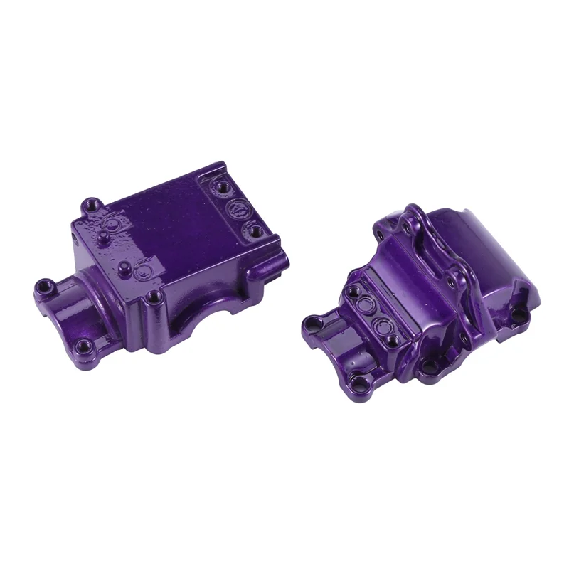 B49B-Metal Differential Gearbox Housing Cover For Wltoys 144001 124019 124018 RC Car Upgrade Parts Accessories,2 Pcs