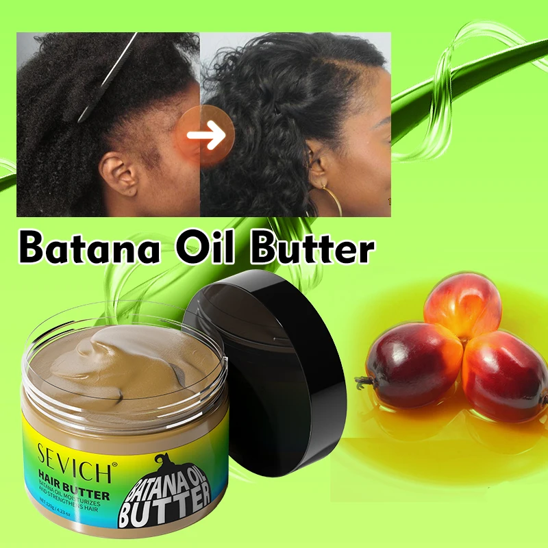 

Новинка 2025 года, натуральное чистое масло батана, 120 г для роста волос, масло батана, восстанавливающее масло для лечения поврежденных волос, уход против выпадения волос