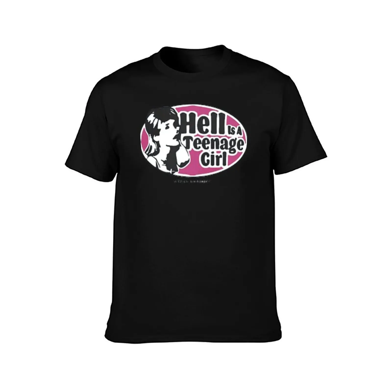 Nessa Barrett hell is a teenage girl T-Shirt t shirts for man cotton T-Shirt