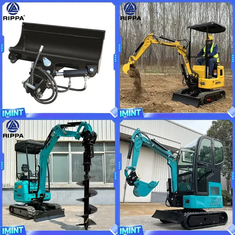 RIPPA High Quality Excavator Hydraulic Earth Drilling Auger for R325/R350 Excavators 1 Year Warranty