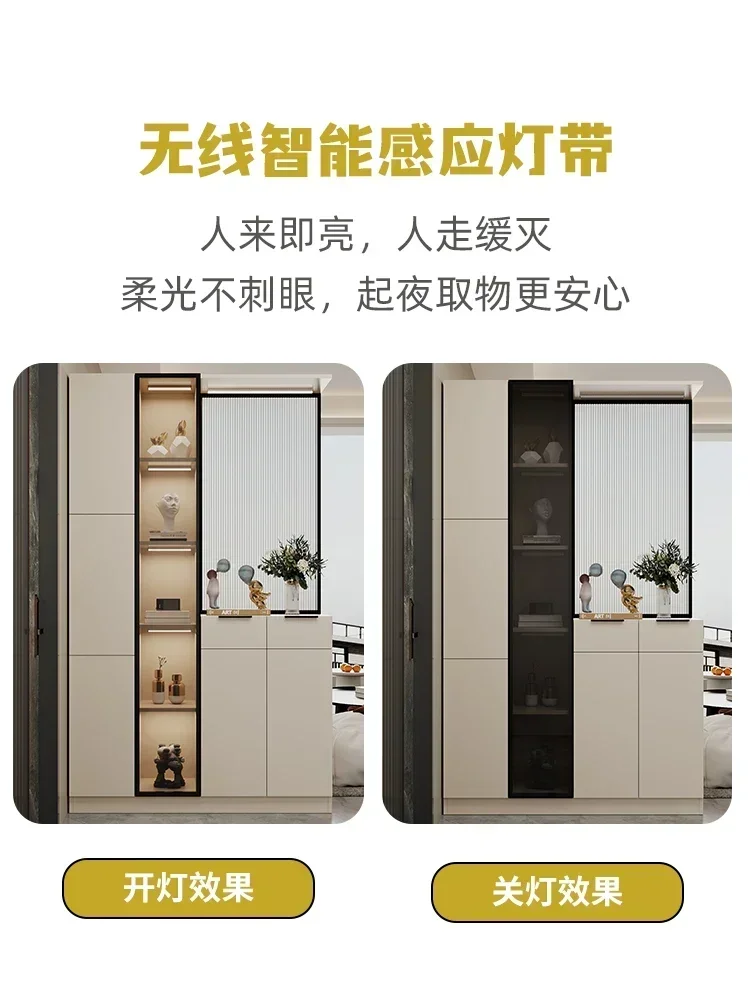 Living Room Partition Screens New Curio Cabinet Modern Minimalist Wine Cabinet Integrated Porch Cabinet