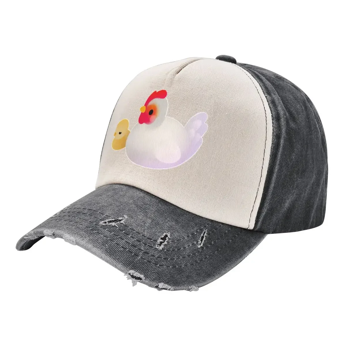 Chicken and Chick - pastel Baseball Cap New In The Hat fishing hat dad hat Men's Women's