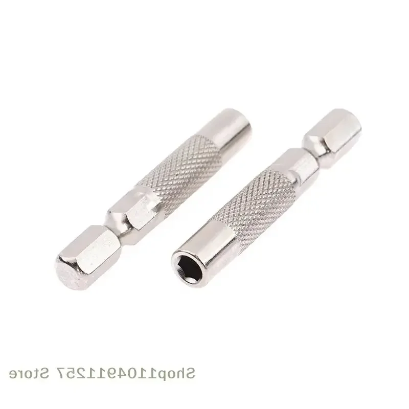 

2 Pcs Hex Shank 6.35mm To 4mm Insert Bit Adapter Electric Screwdriver Socket Holder Micro Bit Adapter Magnetic Holder Tools