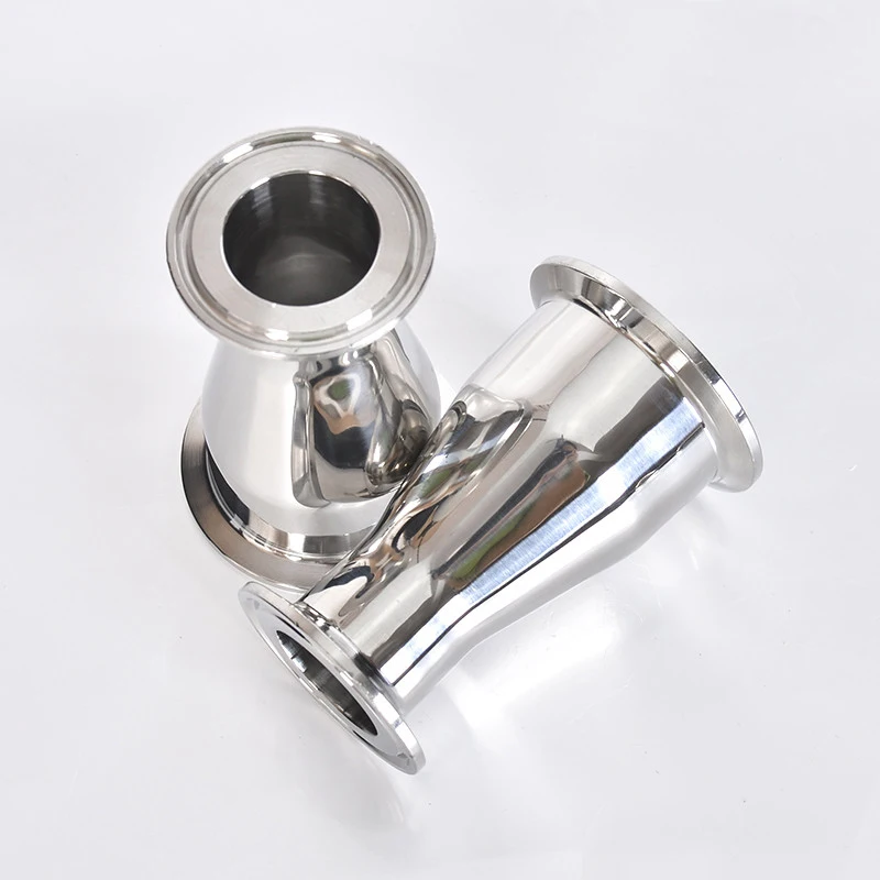 OD 45-102 SS304 Stainless steel health food grade Tri Clamp Ferrule Reducer Weld Reducer Pipe Connector Pipe Fitting Tri Clamp