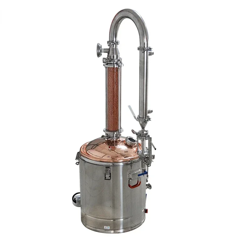 50L industrial natural plant vacuum essential oil extractor extraction machine for sale simple distillation unit