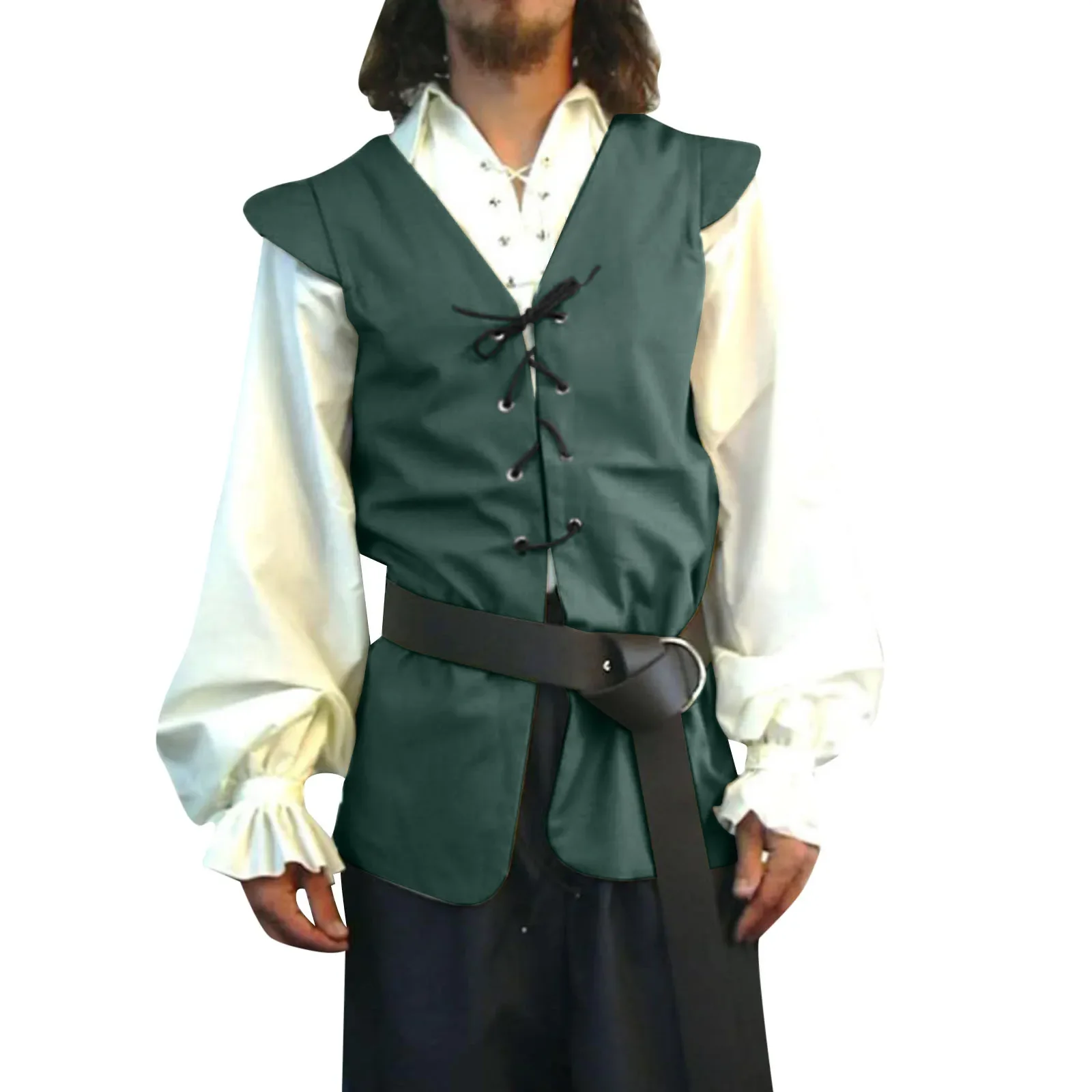 

Men Vest Coat Rider Prince Cosplay Costume Uniform Suits Halloween Clothing for Adult Men