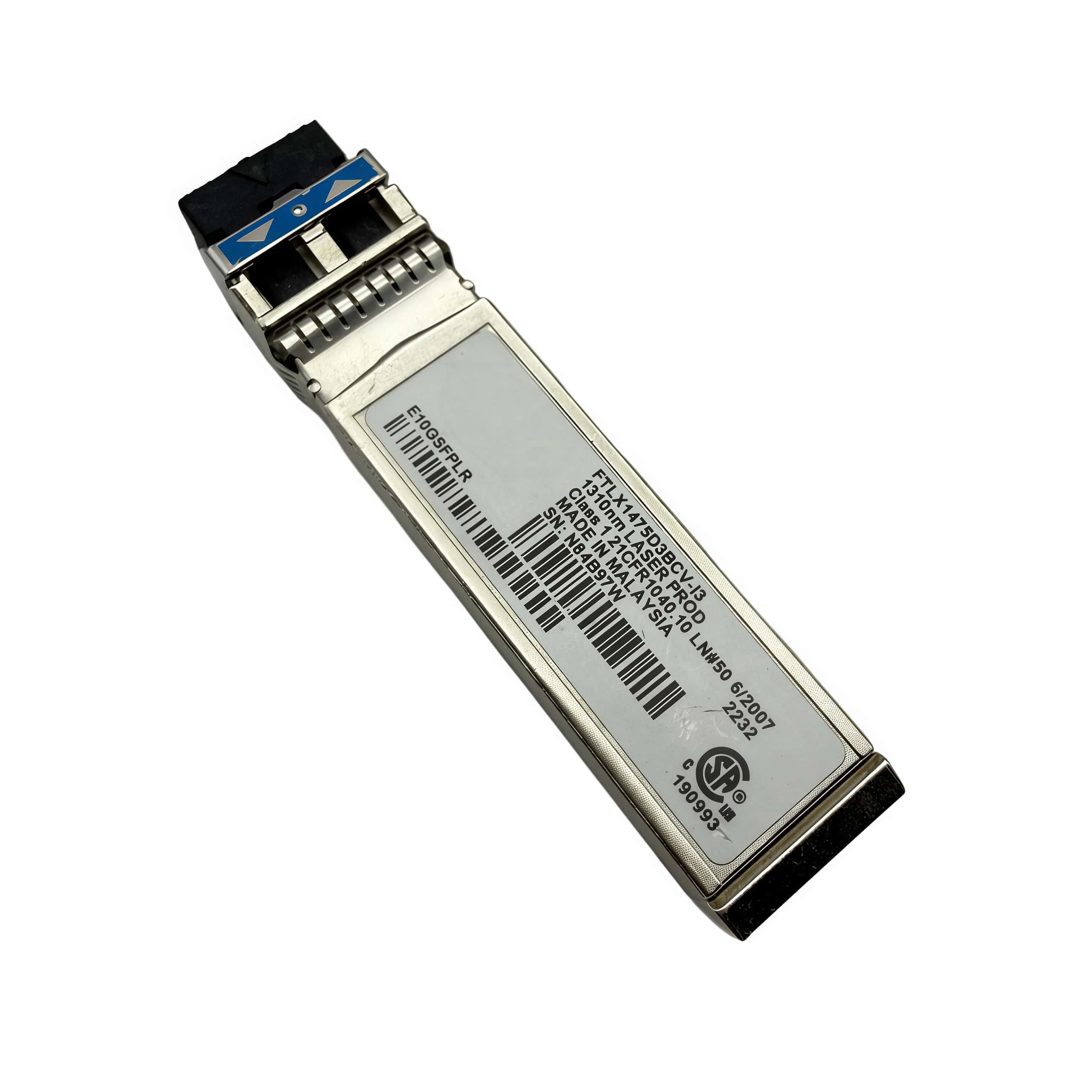 Original For Intel E10GSFPLR FTLX1475D3BCV-I3 10G SFP+ LR Transceiver 1310nm 10km SMF LC Data Center Ethernet Optical Module