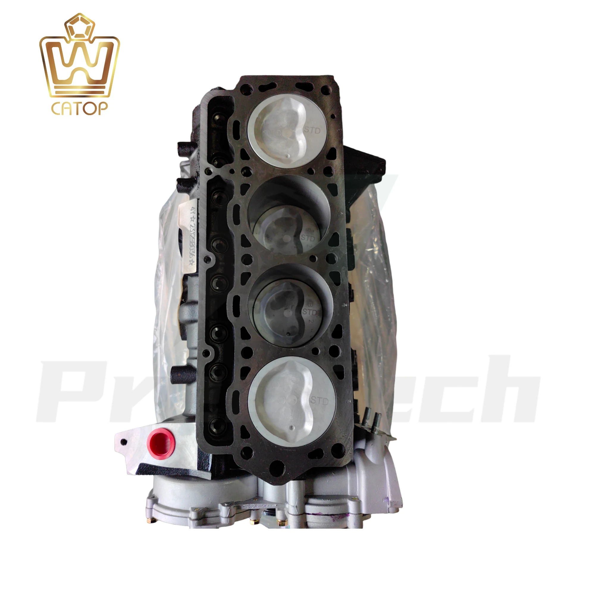 Auto Engine Long Block Assembly 4Y 491Q G-asoline Engine New 2.4L For Forklift For Hiace For Great Wall