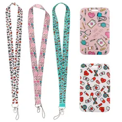 Doctor Neck Strap Lanyards for Keys Keychain Badge Holder ID Credit Card Rope Lariat Phone Charm Nurse Accessories