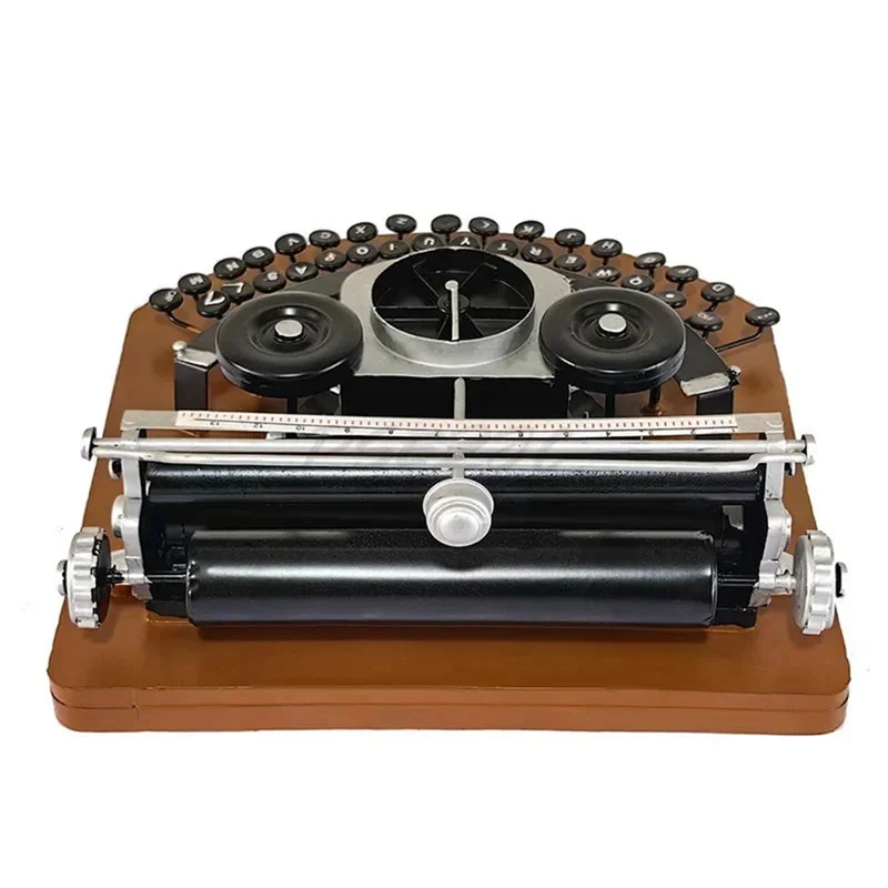 

Fresh Photography Display Window Vintage Typewriter Prop Model Decoration Crafts Metal