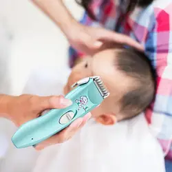 Baby Hair Clippers Silent Kids Hair Trimmers Chargeable Waterproof Professional Cordless Hair Clipper For Babies