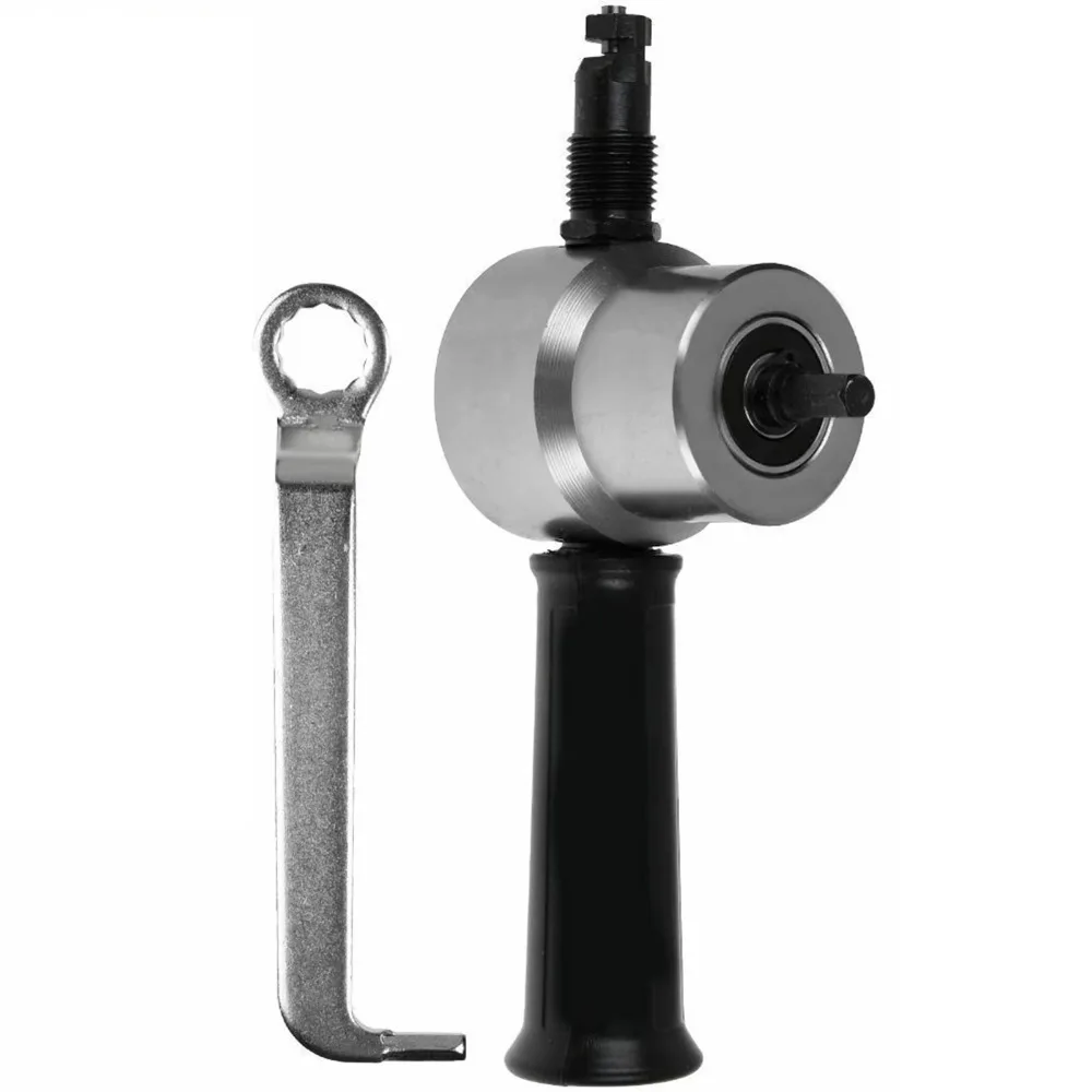 

Adjustable Metal Sheet Cutter Double Headed Free Cutting Double Head Nibbler Deburring Tools 360 Degree Rotary