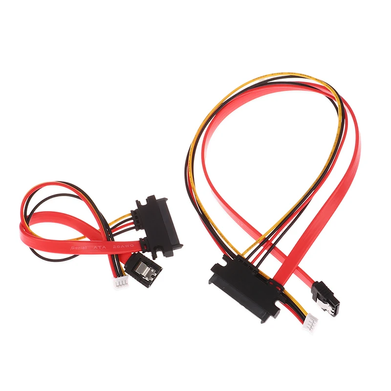Cavo di alimentazione Mini 4 pin + SATA da 20/30/40 cm 22 (15 + 7) pin a PH2.0/3.0 disco rigido cavo dati per unità ottica cavo di alimentazione