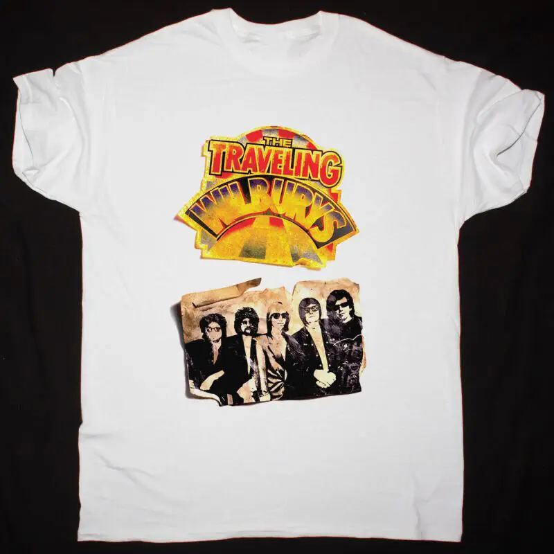 THE TRAVELING WILBURYS Memories VOl 1 White S 234XL T Shirt NG2721