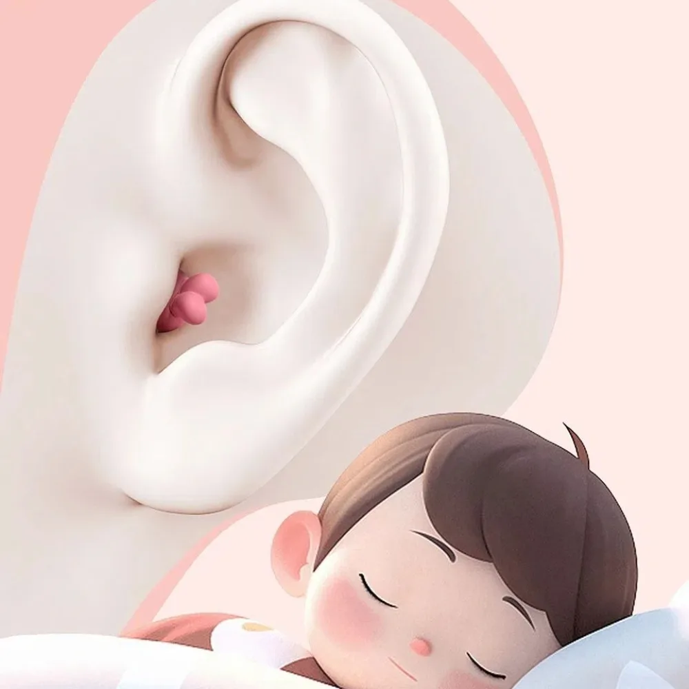 Cute Sleep Noise Reduction Anti Noise Earplug Ear Protector Waterproof Carrot Ear Plug Carrot Shape Sleeping Earplugs
