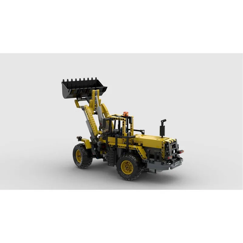 MOC-53796 Urban Charged Bagger Assembly Splicing Bausteinmodell 973, Teile MOC Creative Boy Birthday Bausteinspielzeug