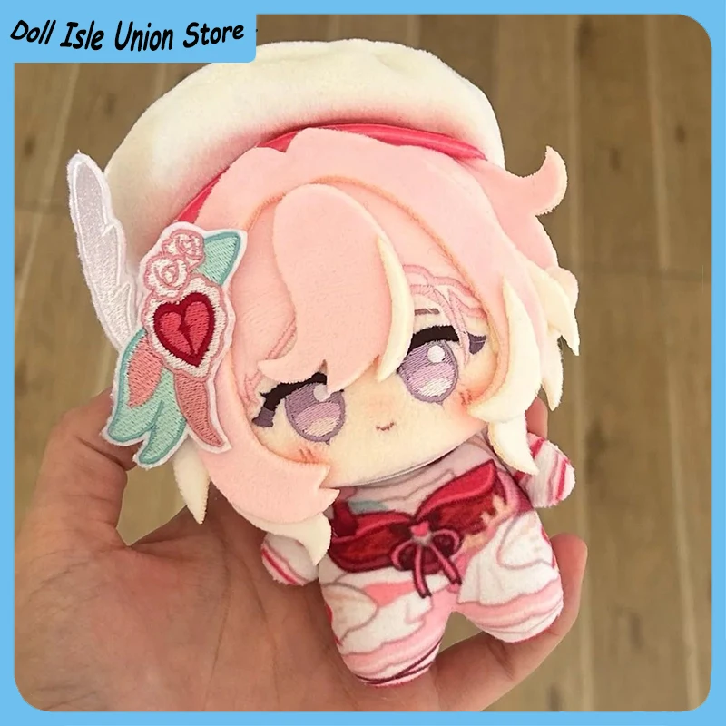 Honkai Impact 3 Game Peripheral Elysia Attributes Cute Cotton Doll Anime Q Version Plush Stuffed Plushie Pendant Toys 10cm
