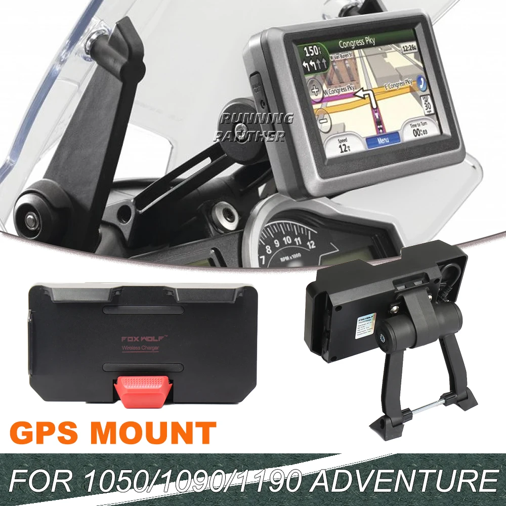 

For 1050 1090 1190 Adventure L ADVENTURE R Motorcycle Accessories Mobile Phone Holder Stand Support GPS Navigation Bracket