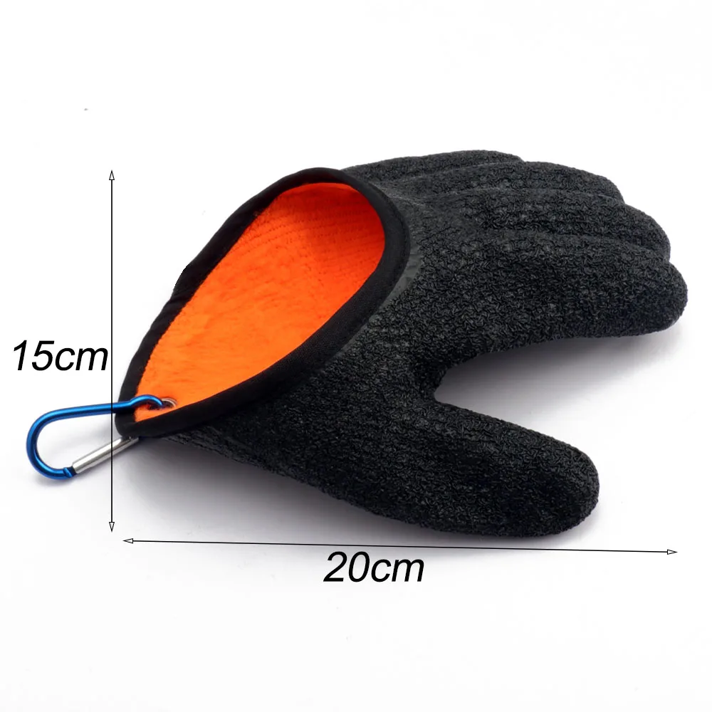 Angelhandschuhe, Vollfinger, wasserdicht, zum Fangen von Fischen, rutschfest, langlebig, gestrickt, für die Arbeit, schnittfester Handschuh, Karpfen, Outdoor, schützende Handbekleidung